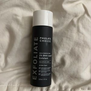 Paula’s choice 2% BHA liquid Exfoliant